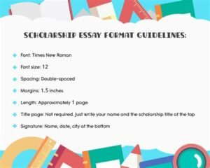 scholarship essay tips
